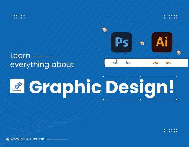 Feature Image for Graphic Design Text-based illustration of graphic design (Learn everything about graphic design)